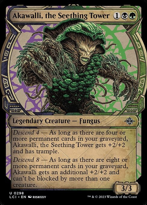 Akawalli, the Seething Tower - LCI - Near Mint MTG