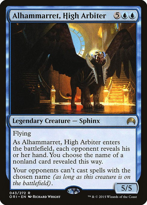 Alhammarret, High Arbiter - ORI - Near Mint MTG