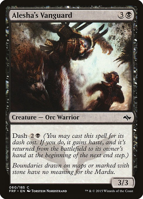 Alesha's Vanguard - FRF - Near Mint MTG