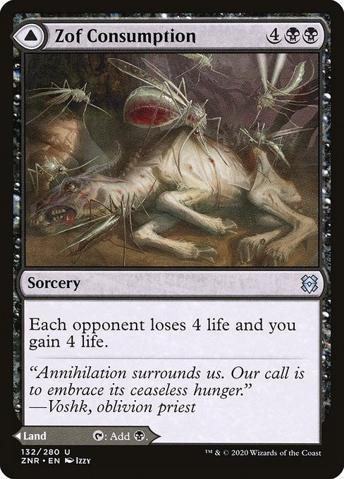 Zof Consumption // Zof Bloodbog - ZNR - Near Mint MTG