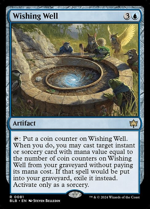 Wishing Well - BLB - Near Mint MTG