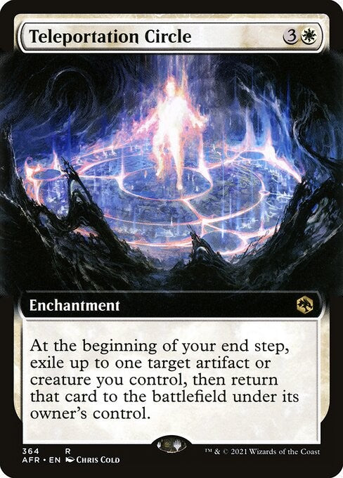 Teleportation Circle - AFR - Near Mint MTG