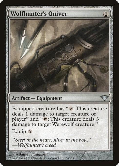 Wolfhunter's Quiver - DKA - Near Mint MTG