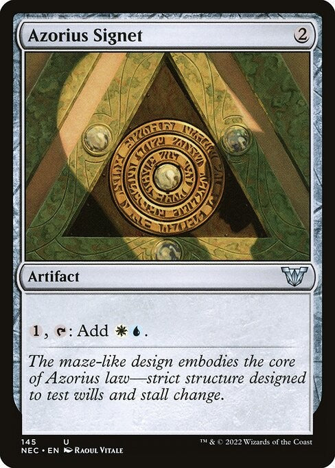 Azorius Signet - NEC - Near Mint MTG