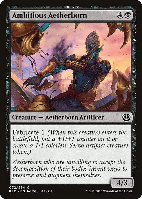 Ambitious Aetherborn - KLD - Near Mint MTG