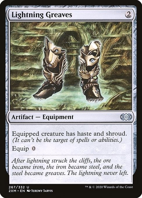 FOIL - Lightning Greaves - 2XM - Near Mint MTG