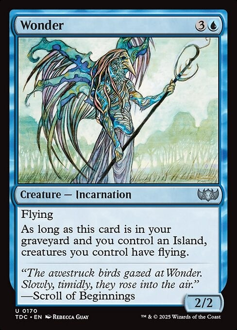Wonder - TDC - Near Mint MTG