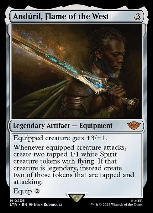 Andúril, Flame of the West - LTR - Near Mint MTG