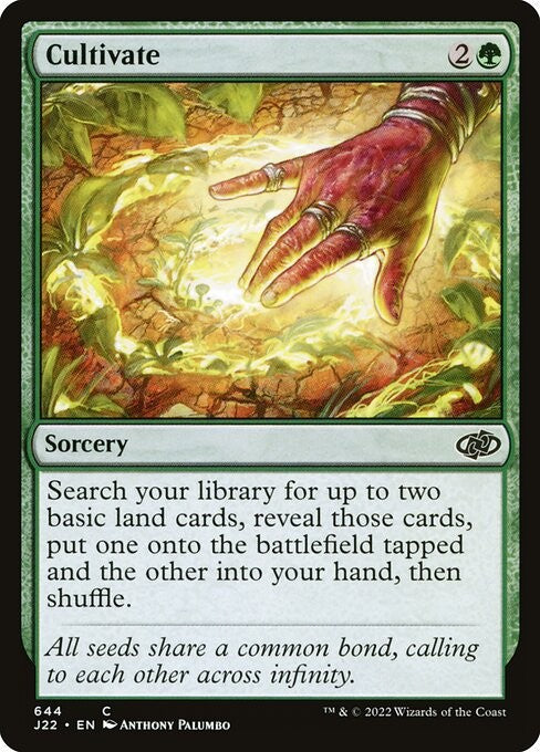 Cultivate - J22 - Near Mint MTG