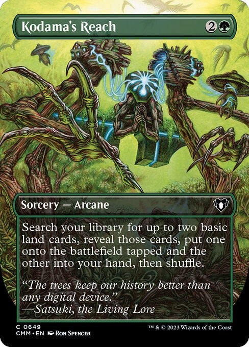 Kodama's Reach - CMM - Near Mint MTG