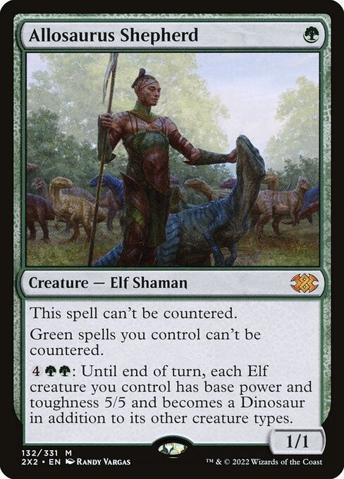 Allosaurus Shepherd - 2X2 - Near Mint MTG