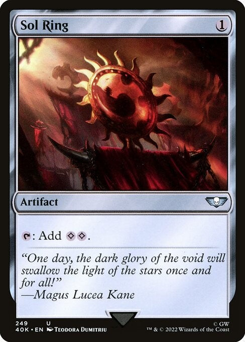 Sol Ring - 40K - Near Mint MTG