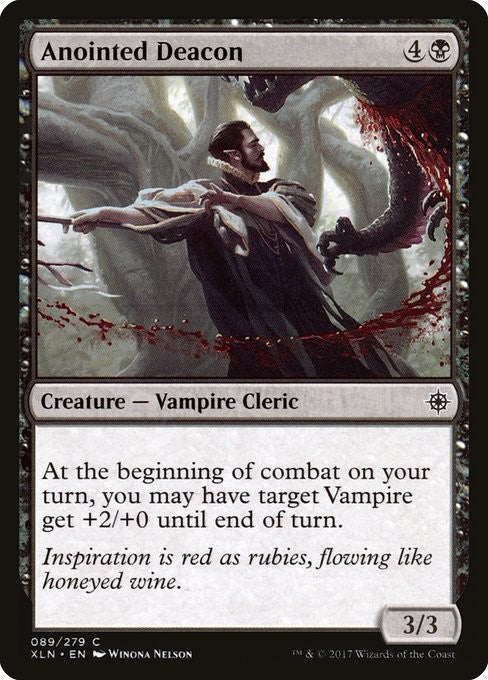 Anointed Deacon - XLN - Near Mint MTG