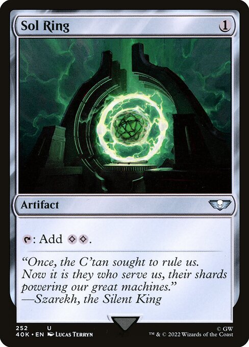 Sol Ring - 40K - Near Mint MTG