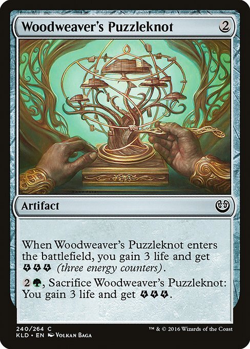 Woodweaver's Puzzleknot - KLD - Near Mint MTG