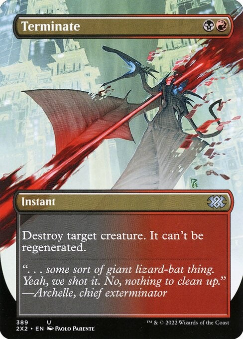 Terminate - 2X2 - Near Mint MTG