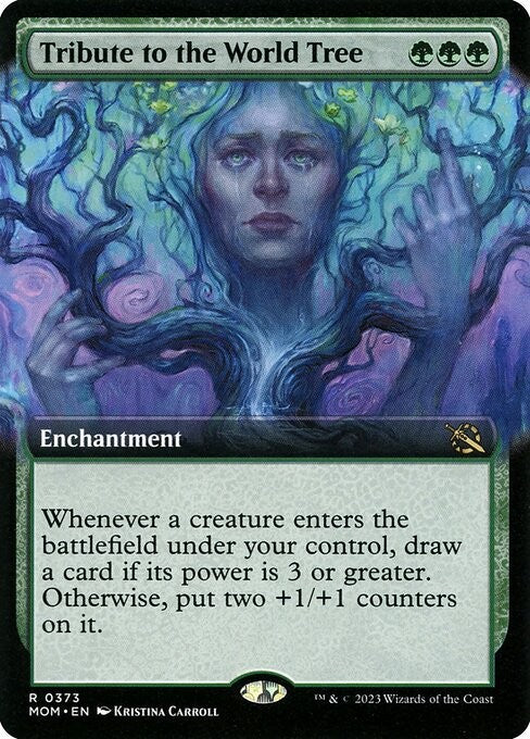 Tribute to the World Tree - MOM - Near Mint MTG