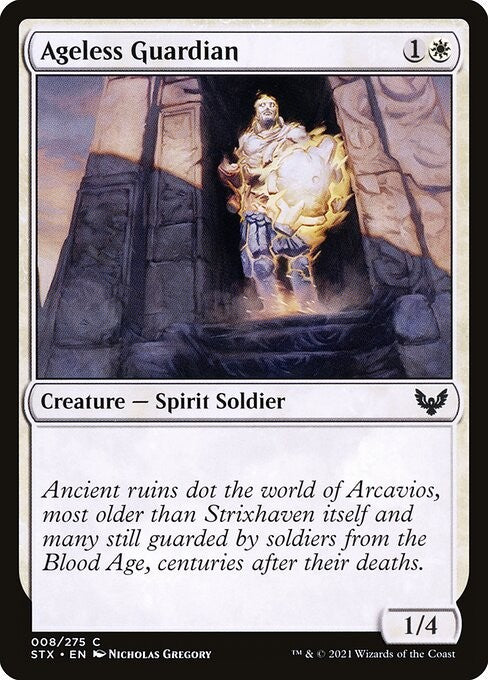 Ageless Guardian - STX - Near Mint MTG