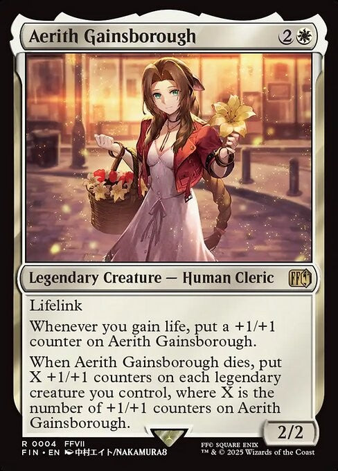 Aerith Gainsborough - FIN - Near Mint MTG