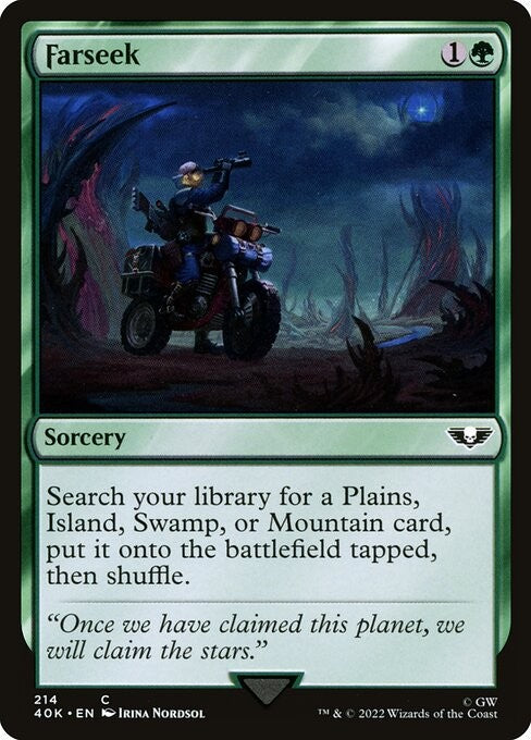 Farseek - 40K - Near Mint MTG
