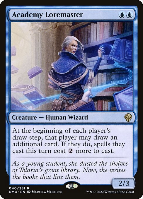 Academy Loremaster - DMU - Near Mint MTG