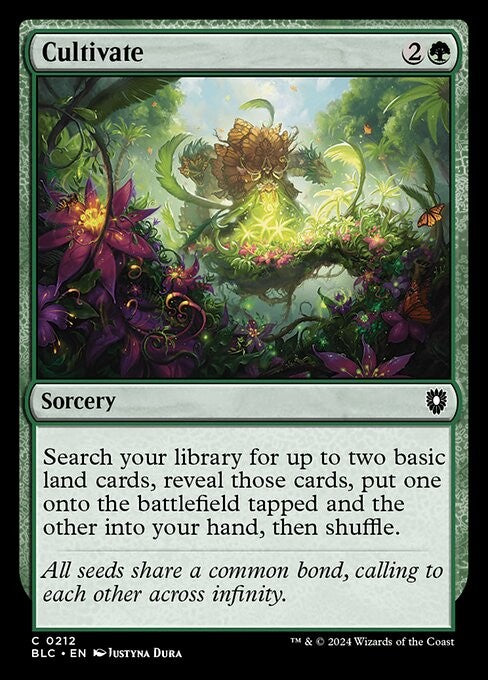 Cultivate - BLC - Near Mint MTG