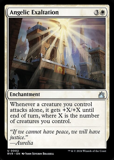Angelic Exaltation - RVR - Near Mint MTG