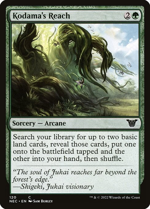 Kodama's Reach - NEC - Near Mint MTG