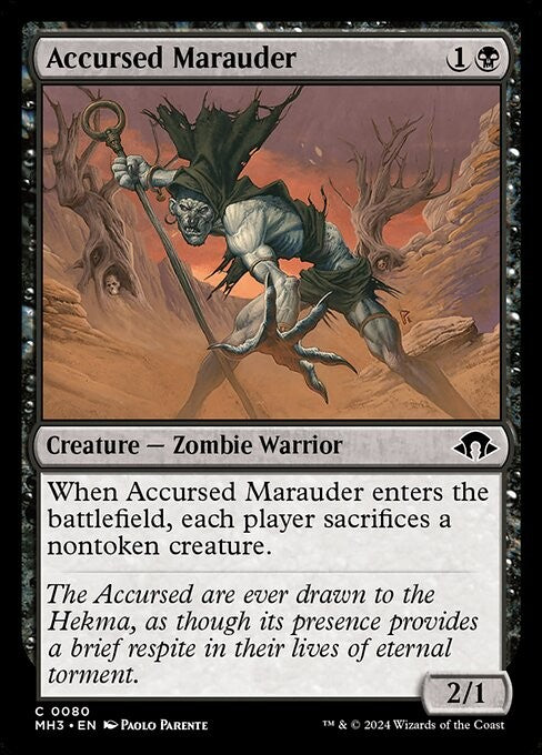 Accursed Marauder - MH3 - Near Mint MTG