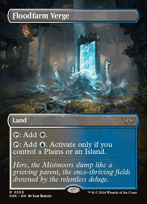 FOIL - Floodfarm Verge - DSK - Near Mint MTG