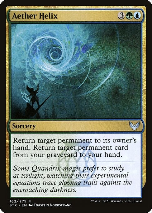 Aether Helix - STX - Near Mint MTG