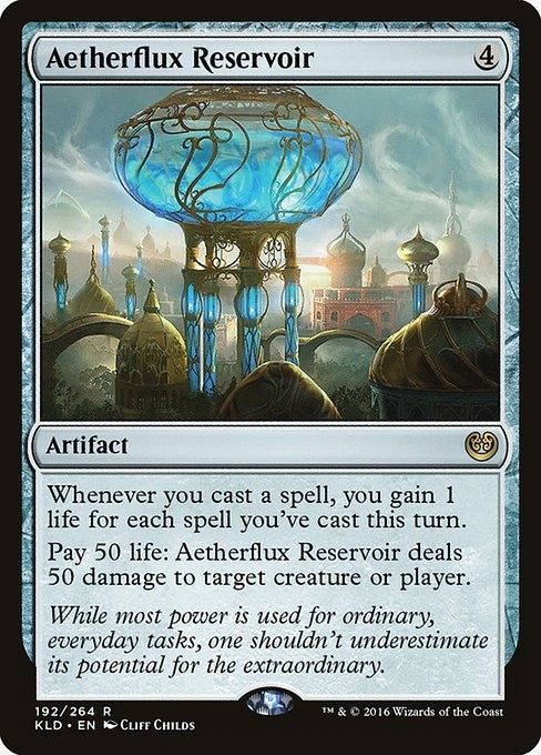 Aetherflux Reservoir - KLD - Near Mint MTG