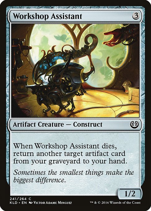 Workshop Assistant - KLD - Near Mint MTG
