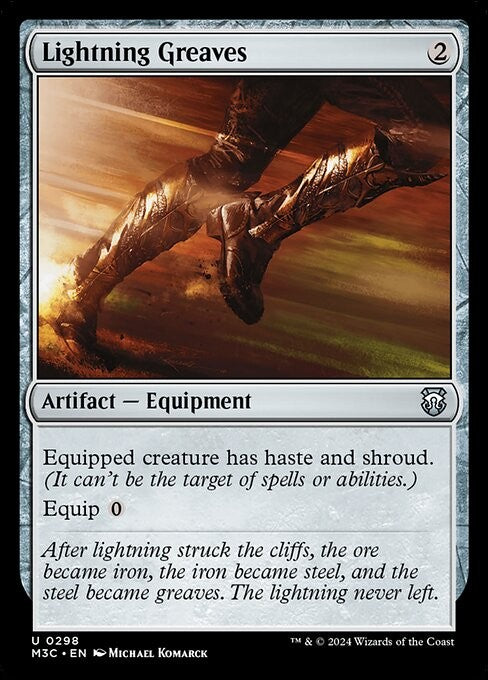 Lightning Greaves - M3C - Near Mint MTG