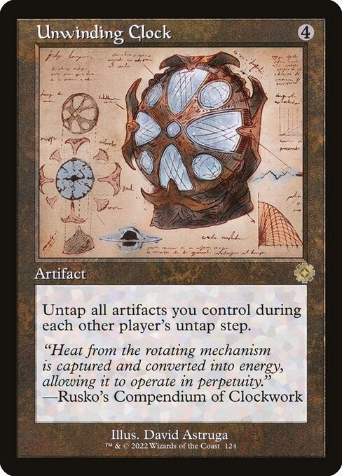 Unwinding Clock - BRR - Near Mint MTG