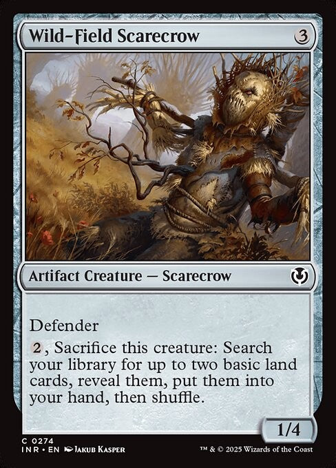 Wild-Field Scarecrow - INR - Near Mint MTG