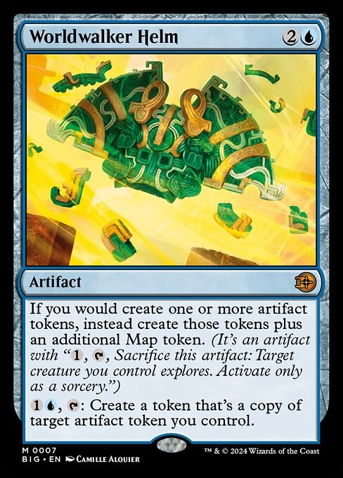 Worldwalker Helm - BIG - Near Mint MTG