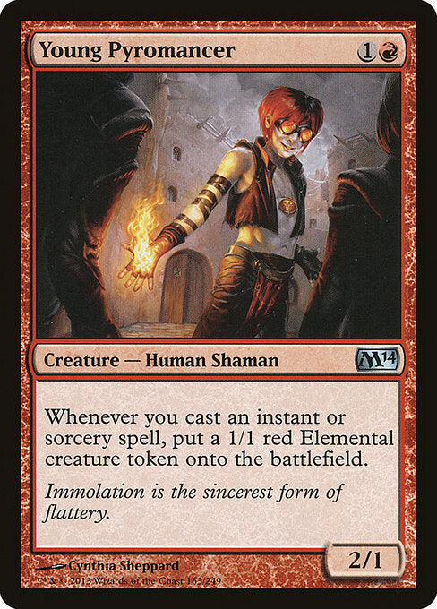 Young Pyromancer - M14 - Near Mint MTG