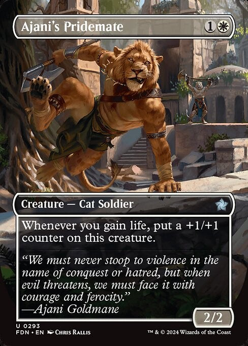 Ajani's Pridemate - FDN - MTG