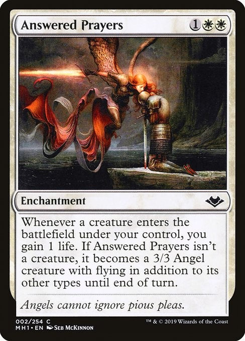 Answered Prayers - MH1 - Near Mint MTG
