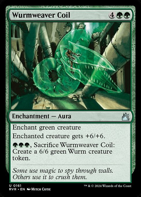 Wurmweaver Coil - RVR - Near Mint MTG