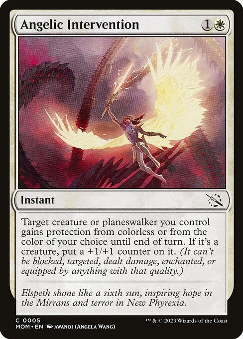 Angelic Intervention - MOM - Near Mint MTG