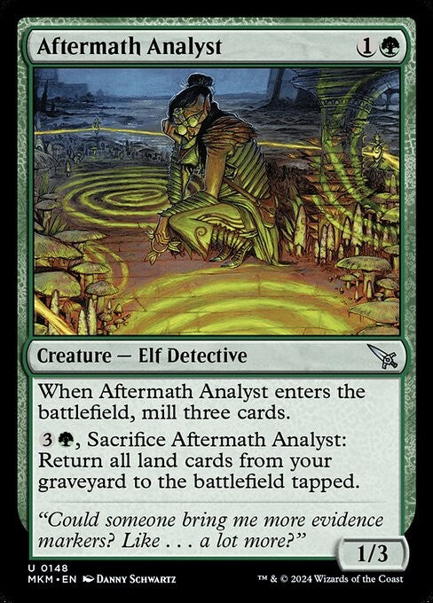 Aftermath Analyst - MKM - Near Mint MTG