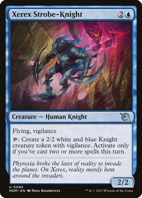 Xerex Strobe-Knight - MOM - Near Mint MTG
