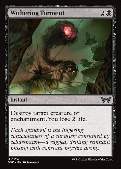 Withering Torment - DSK - Near Mint MTG