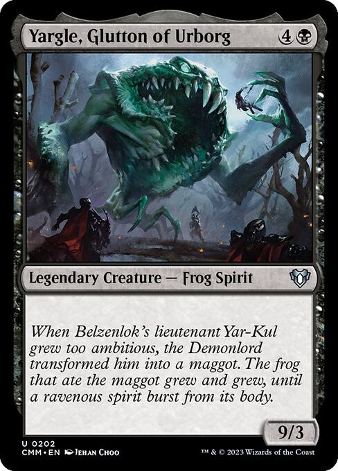 Yargle, Glutton of Urborg - CMM - Near Mint MTG