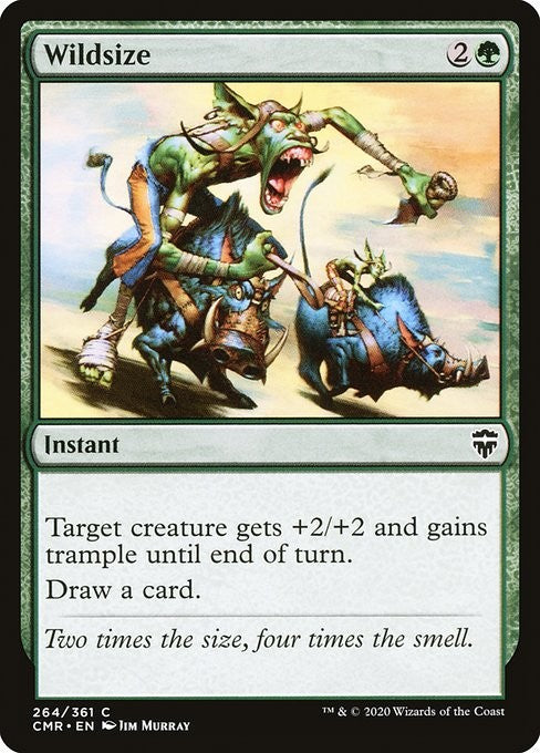 Wildsize - CMR - Near Mint MTG