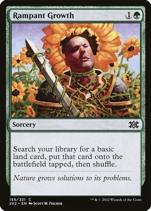 Rampant Growth - 2X2 - Near Mint MTG