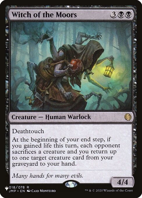Witch of the Moors - PLST - Near Mint MTG