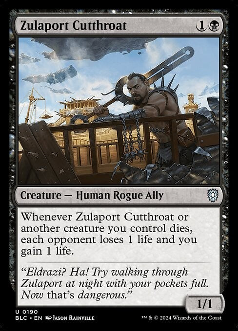 Zulaport Cutthroat - BLC - Near Mint MTG